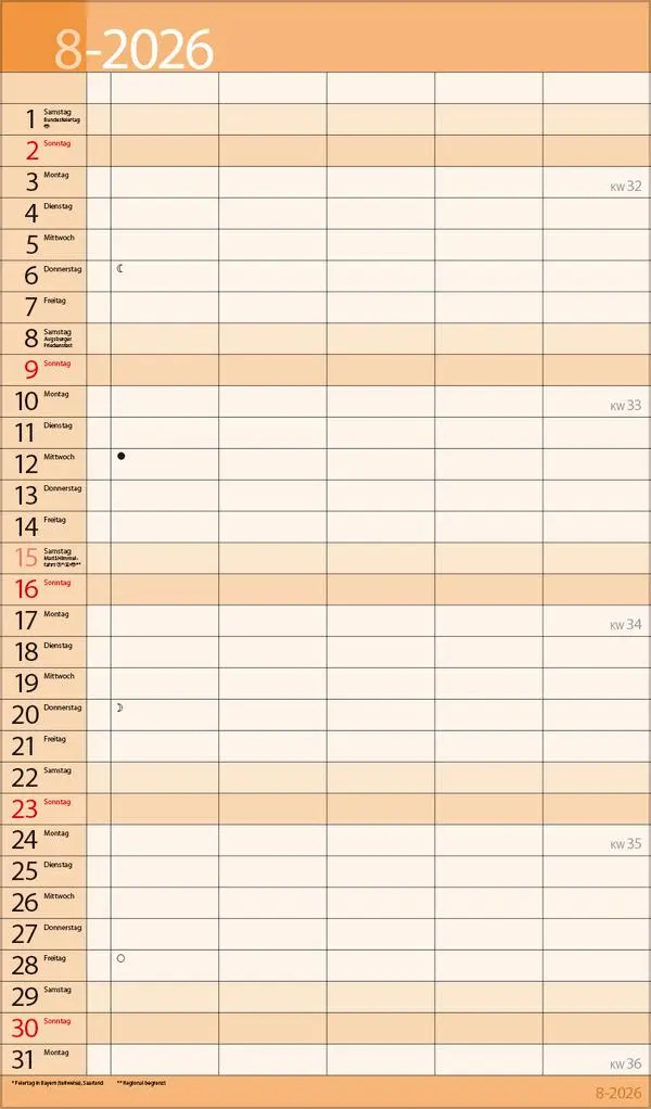 Bild: 9783731888390 | Familientimer 18 Monate 2026/2027 | Verlag Korsch | Kalender | 20 S.