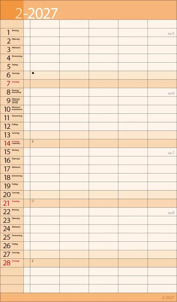 Bild: 9783731888390 | Familientimer 18 Monate 2026/2027 | Verlag Korsch | Kalender | 20 S.