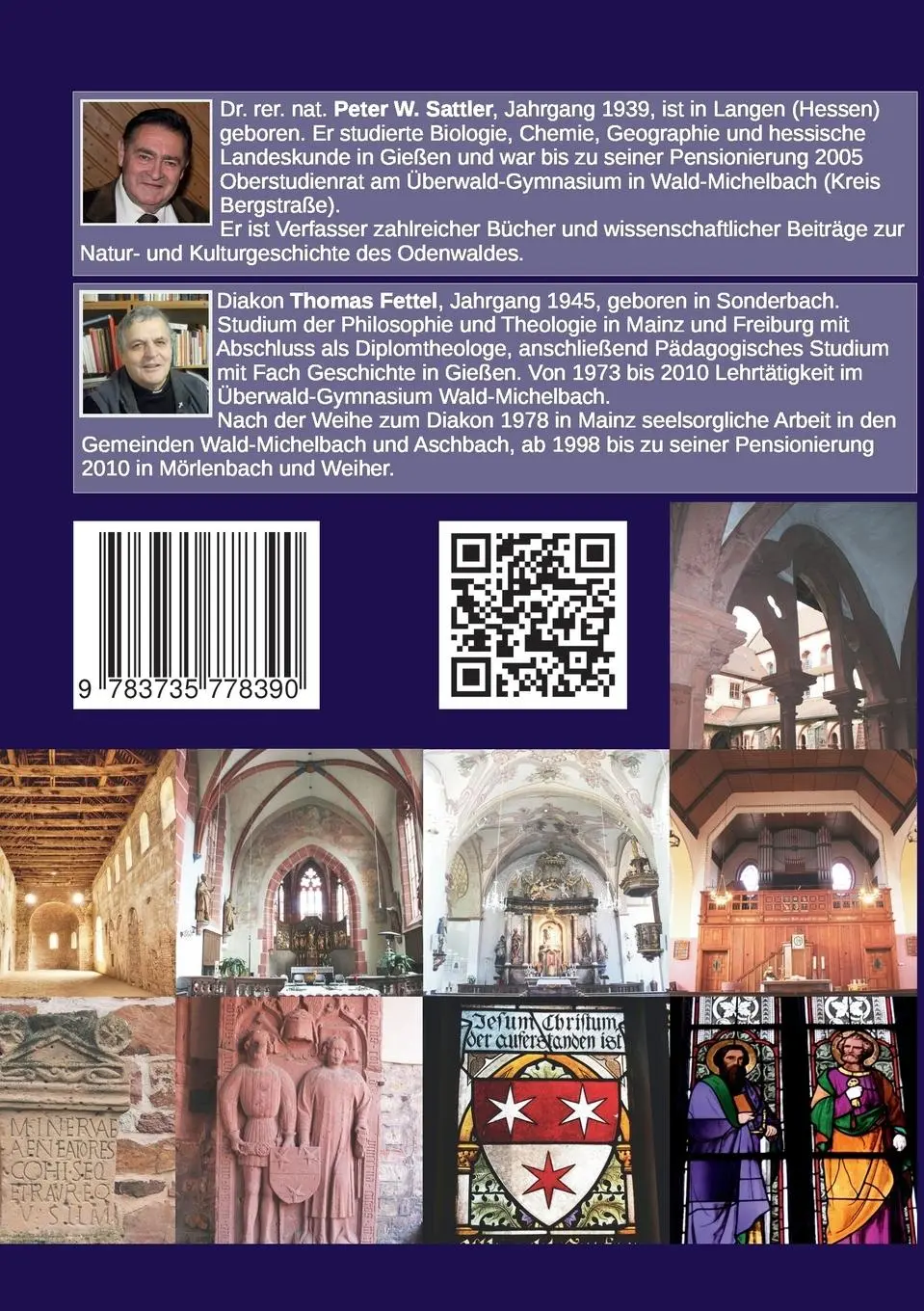Rückseite: 9783735778390 | Klöster, Kirchen und Kapellen | Sakrale Baukunst im Odenwald | Buch