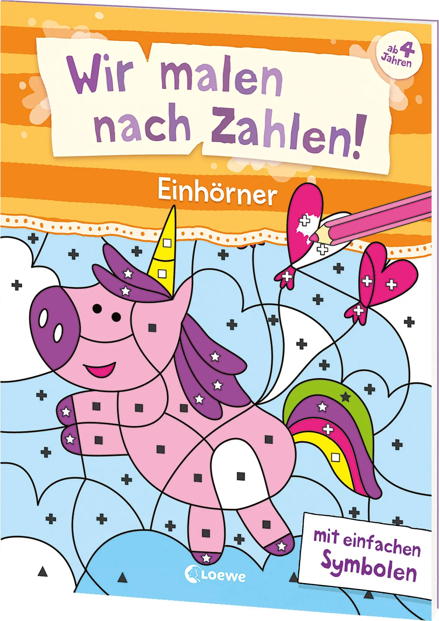 Cover: 9783743218390 | Wir malen nach Zahlen! - Einhörner | Isabelle Nicolle | Taschenbuch