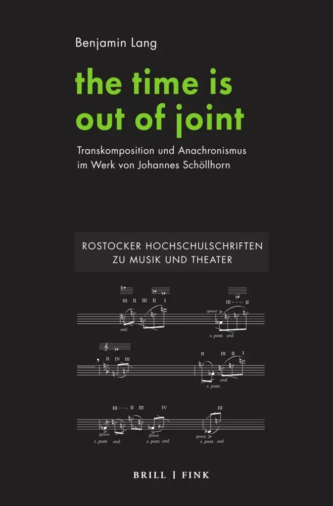 Cover: 9783770568390 | the time is out of joint | Benjamin Lang | Buch | 339 S. | Deutsch