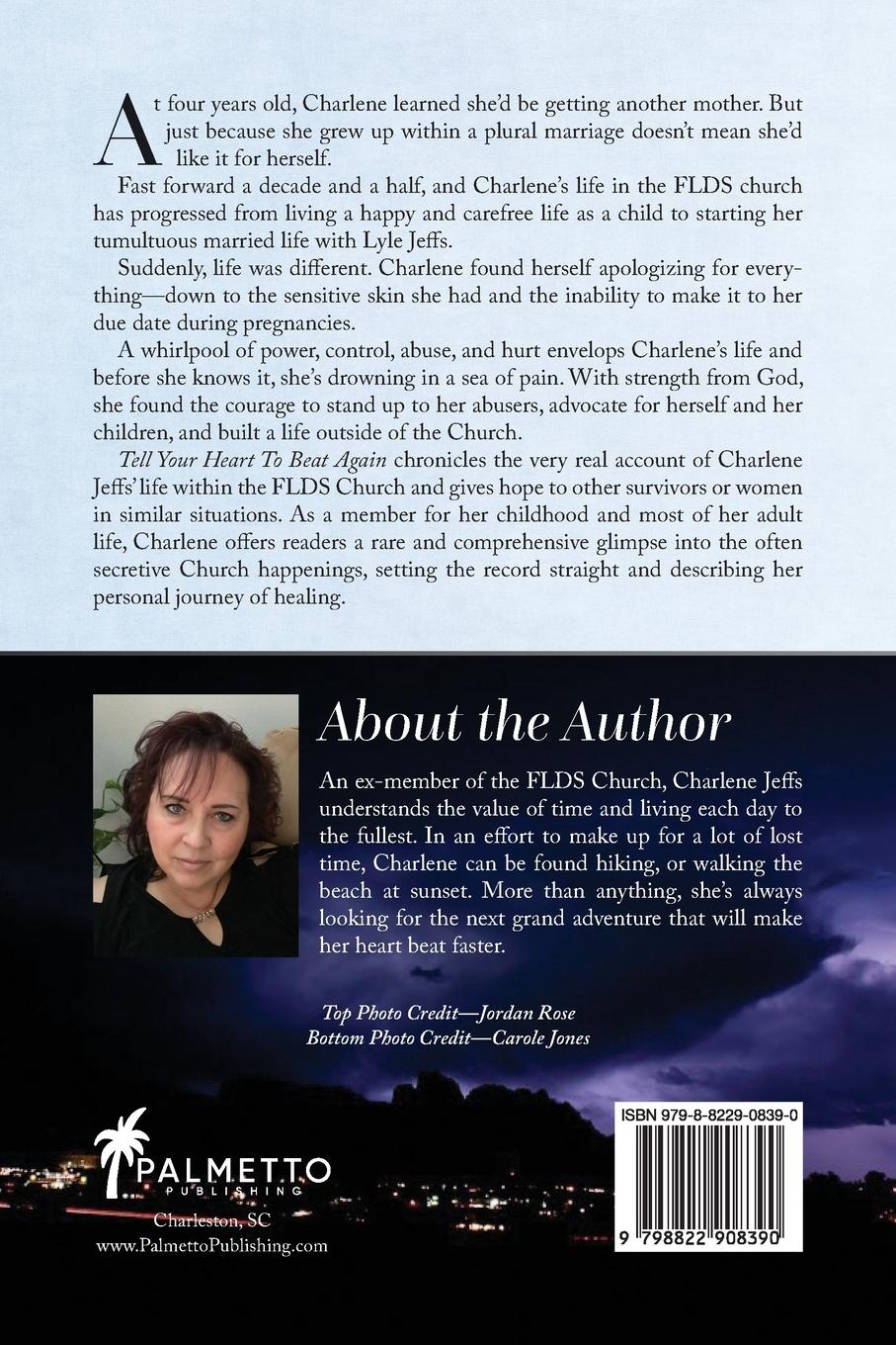 Rückseite: 9798822908390 | Tell Your Heart To Beat Again | Charlene Jeffs | Taschenbuch | 2023