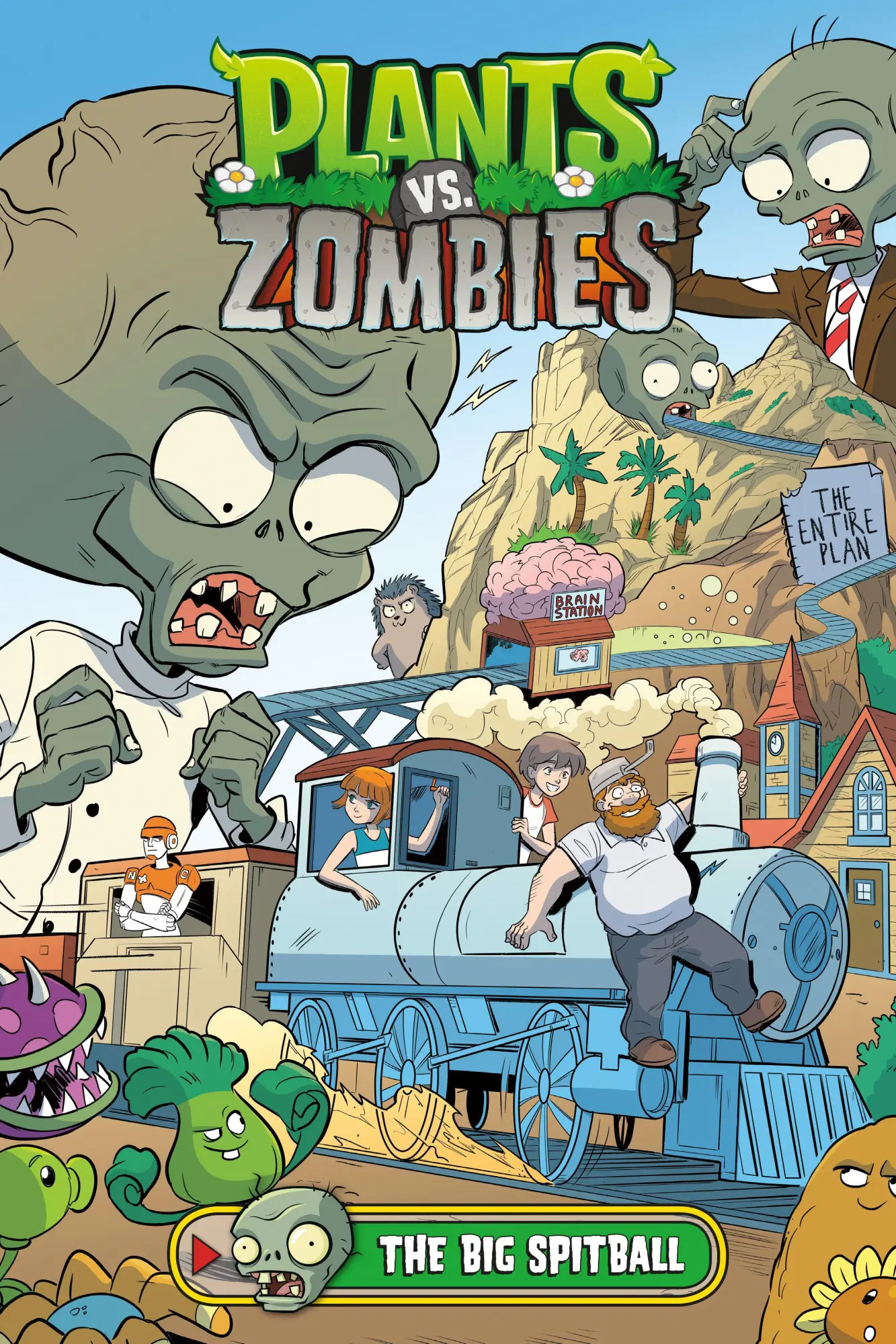 Cover: 9781506728490 | Plants vs. Zombies Volume 24: The Big Spitball | Paul Tobin | Buch