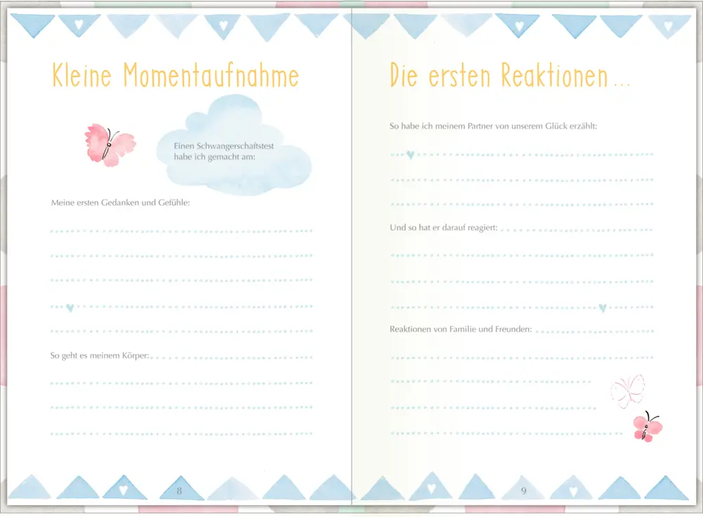 Bild: 4050003718590 | Tagebuch - Hello Baby! | Mein Schwangerschaftstagebuch | Tina Behrendt