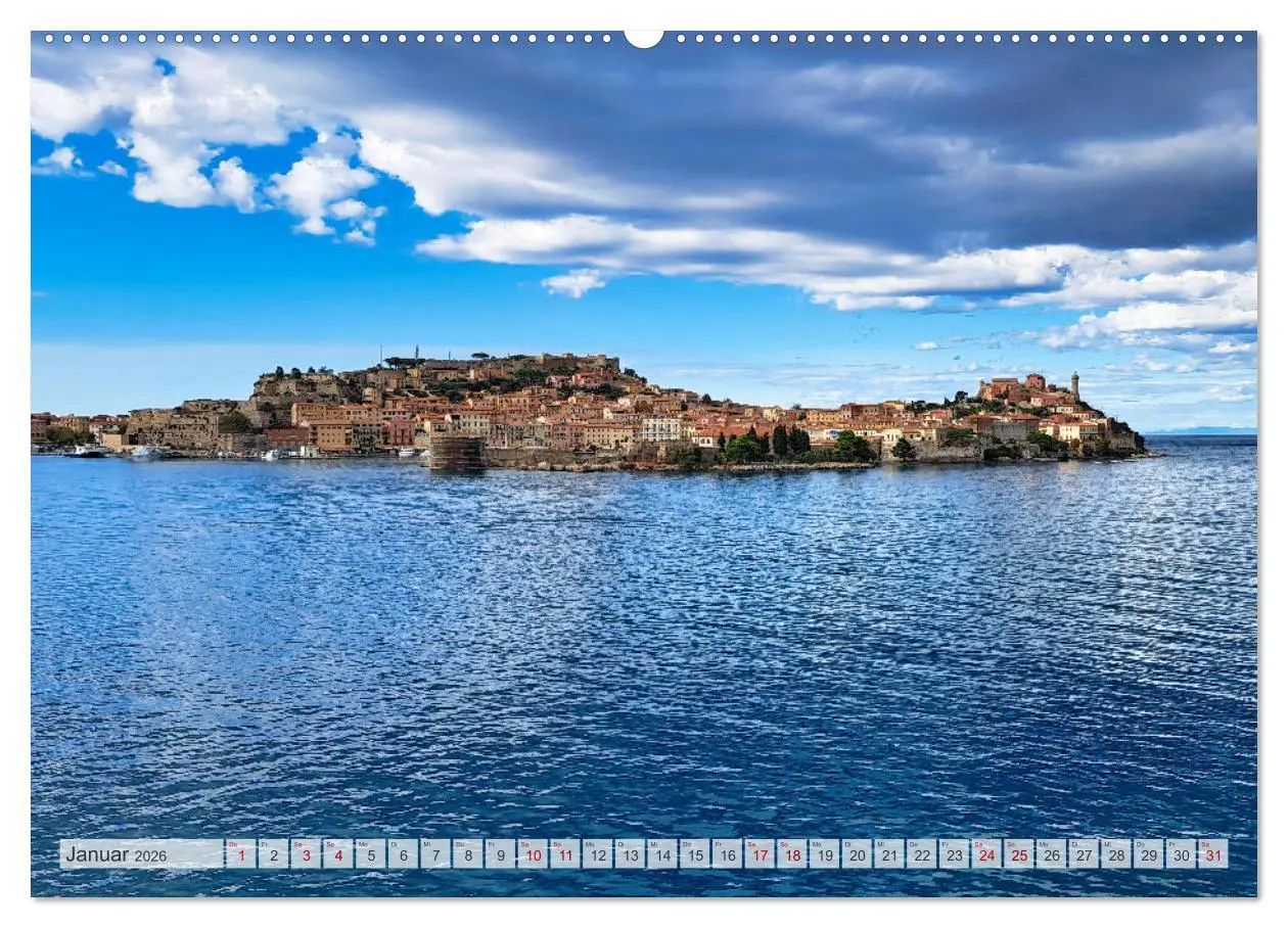 Bild: 9783457328590 | Faszinierendes Elba (Wandkalender 2026 DIN A2 quer), CALVENDO...