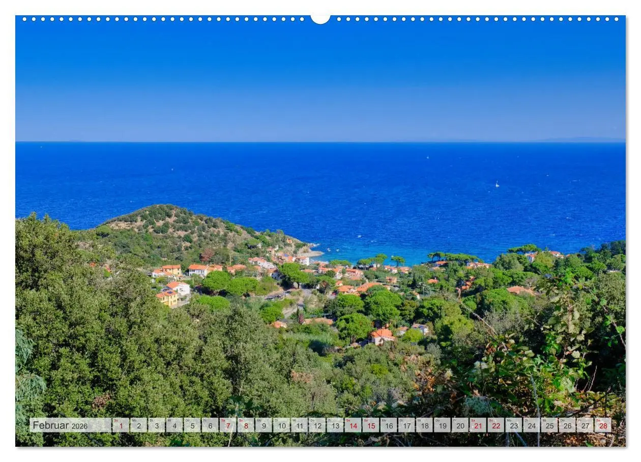 Bild: 9783457328590 | Faszinierendes Elba (Wandkalender 2026 DIN A2 quer), CALVENDO...