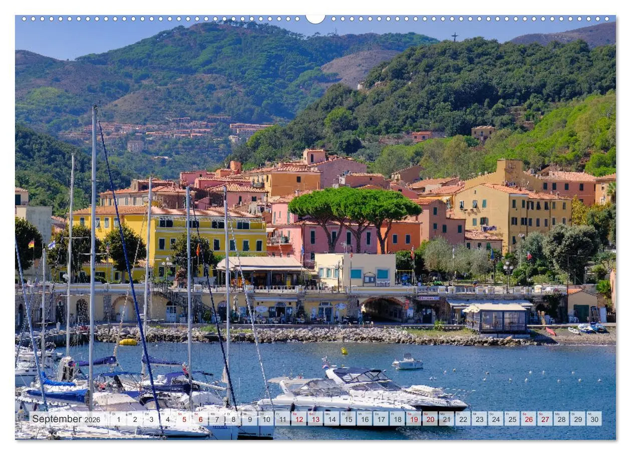 Bild: 9783457328590 | Faszinierendes Elba (Wandkalender 2026 DIN A2 quer), CALVENDO...