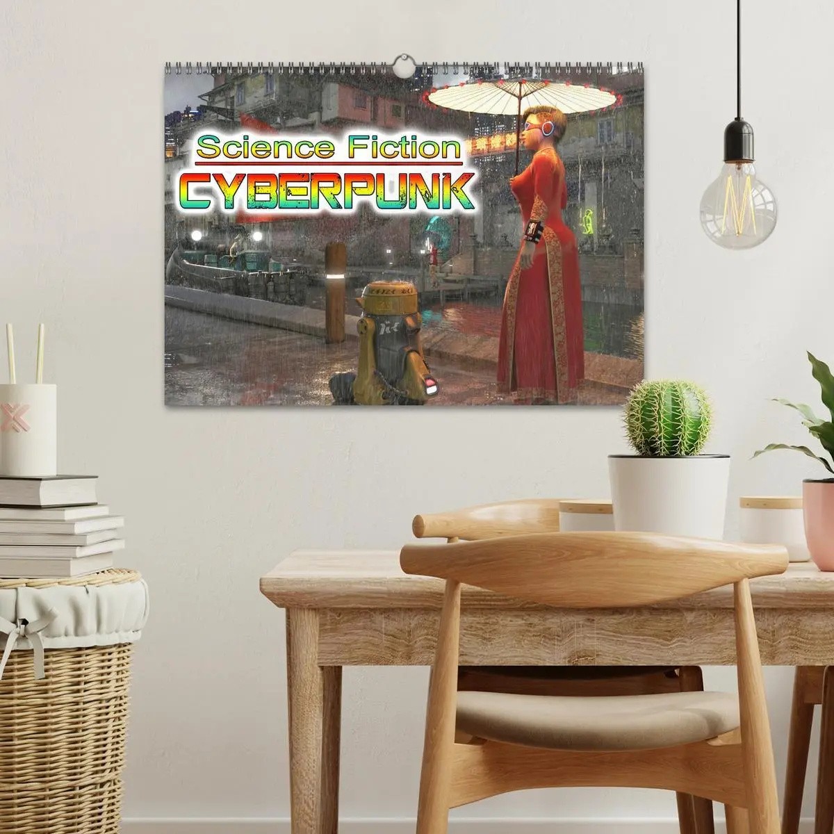 Bild: 9783457638590 | Science Fiction Cyberpunk (Wandkalender 2026 DIN A3 quer), CALVENDO...