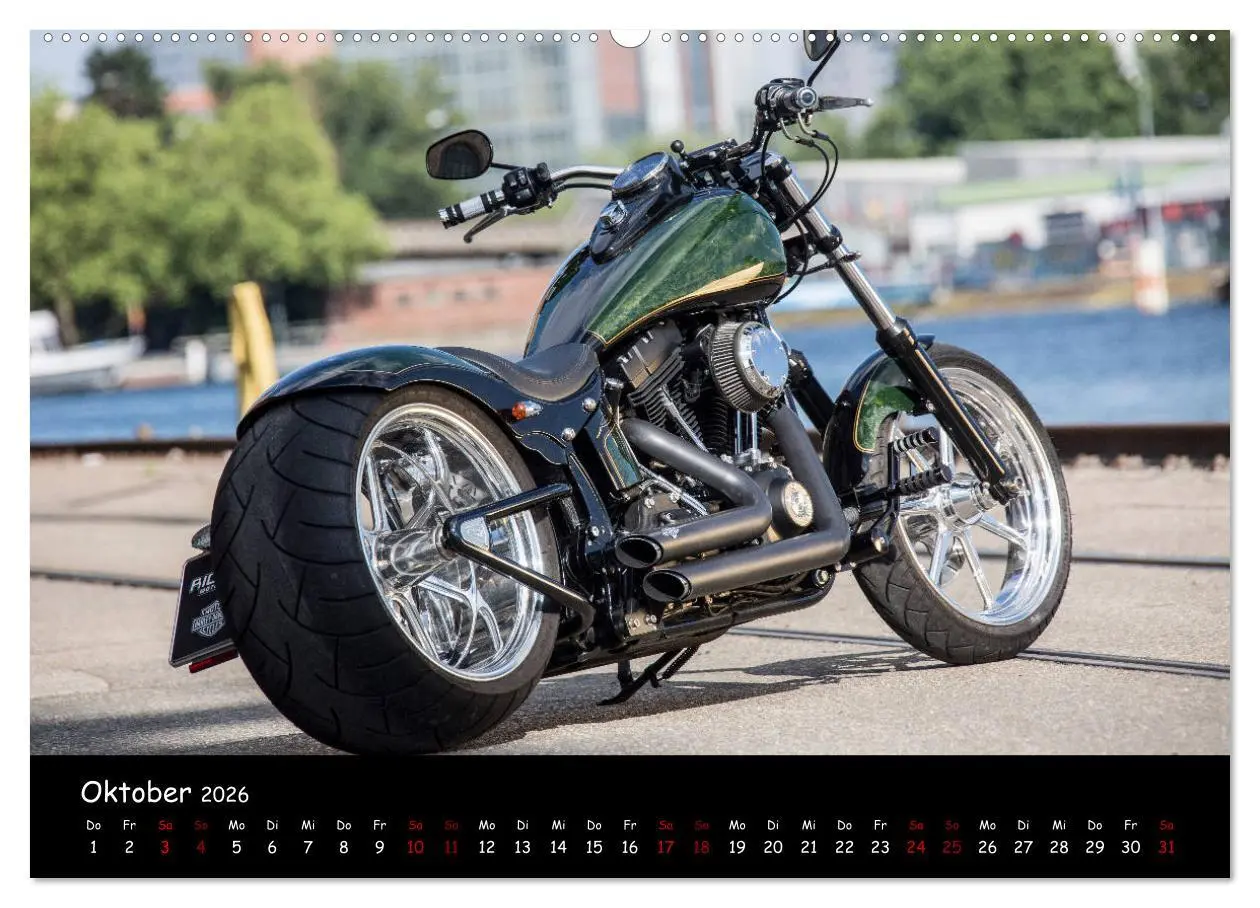 Bild: 9783457878590 | Best of Custom- and Showbikes Kalender (Wandkalender 2026 DIN A2...