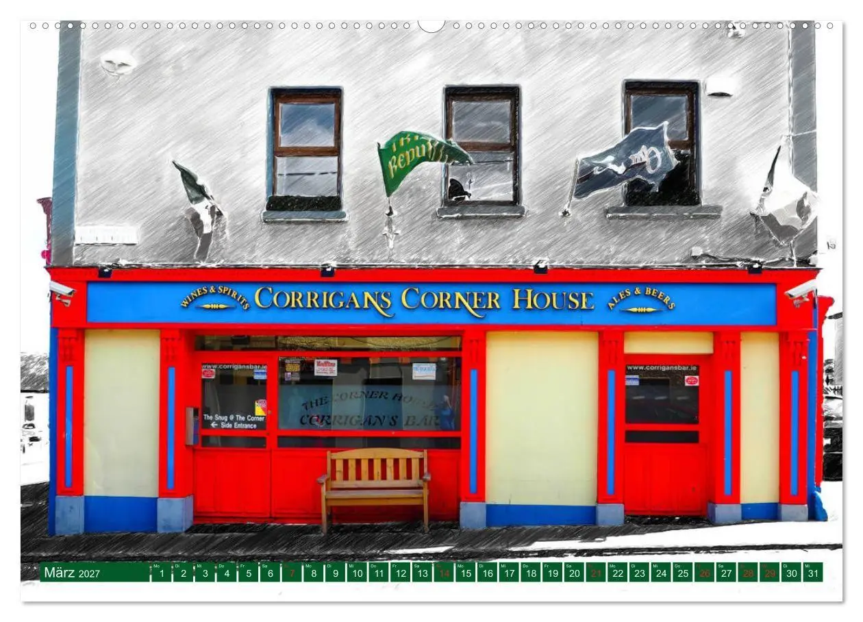 Bild: 9783569678590 | Irish Pubfronts - Irlands urige Kneipen (hochwertiger Premium...