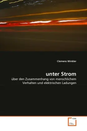 Cover: 9783639278590 | unter Strom | Clemens Winkler | Taschenbuch | Deutsch