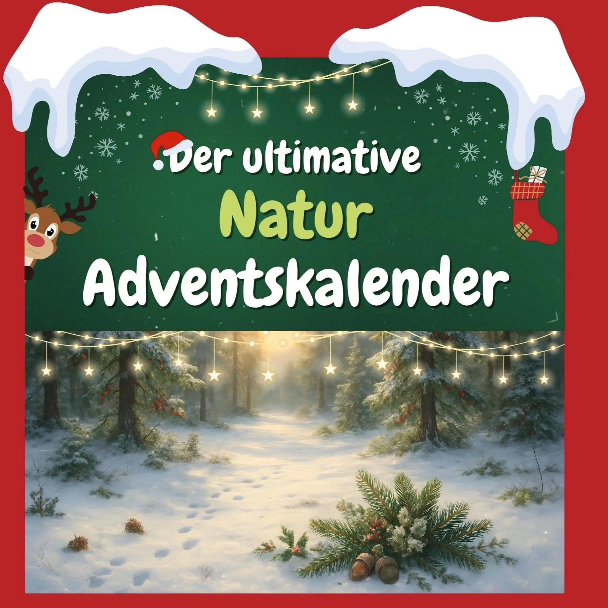 Cover: 9783695308590 | Der ultimative Natur-Adventskalender | Jakob Keller | Taschenbuch