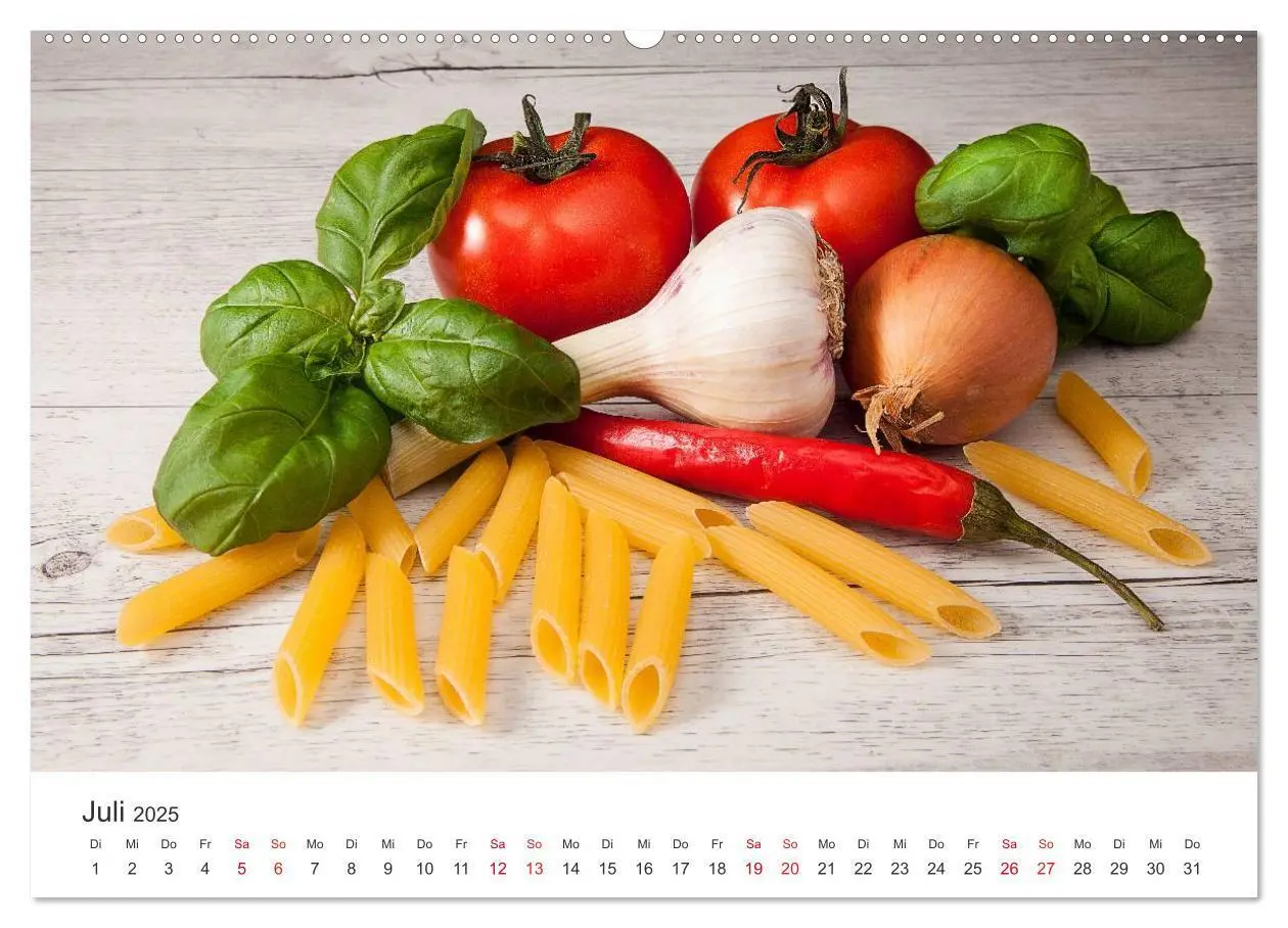 Bild: 9783435608690 | Kulinarische Kompositionen (Wandkalender 2025 DIN A2 quer),...