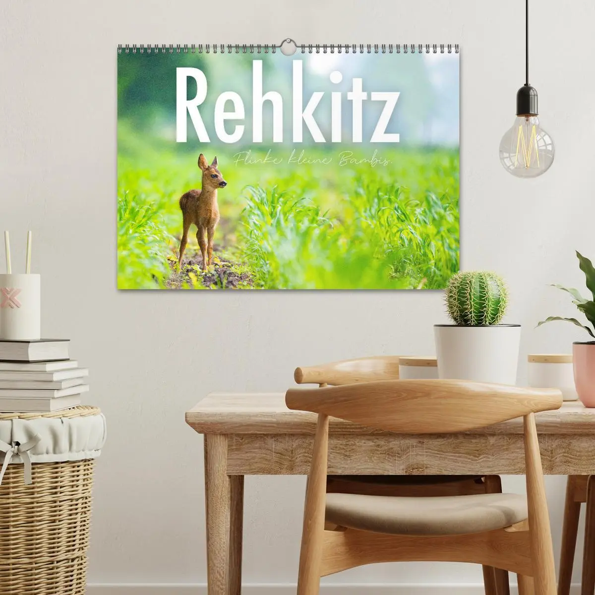 Bild: 9783457558690 | Rehkitz - Flinke kleine Bambis. (Wandkalender 2026 DIN A3 quer),...