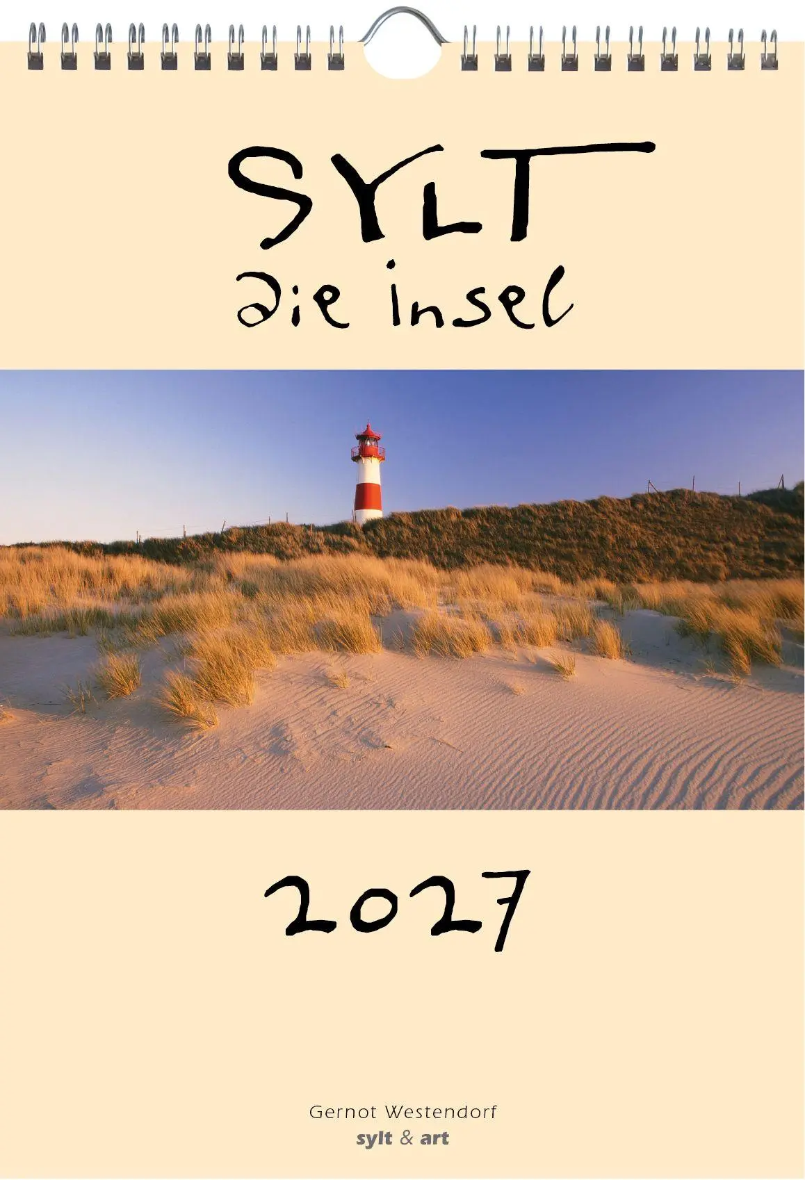Cover: 9783944498690 | Sylt-die Insel 2027 A4 Kalender | Gernot Westendorf | Kalender | 2027