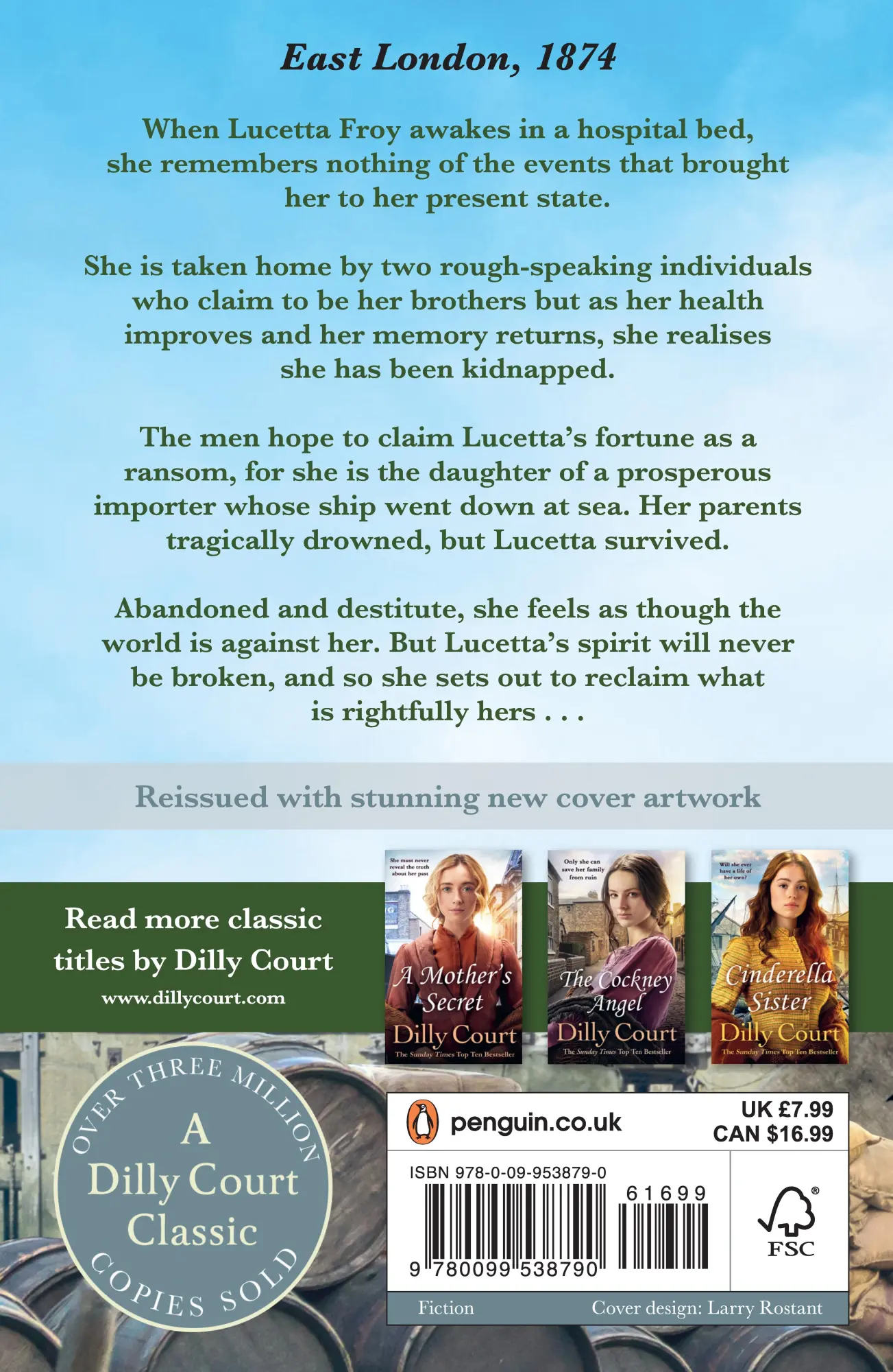 Rückseite: 9780099538790 | The Ragged Heiress | Dilly Court | Taschenbuch | Englisch | 2010
