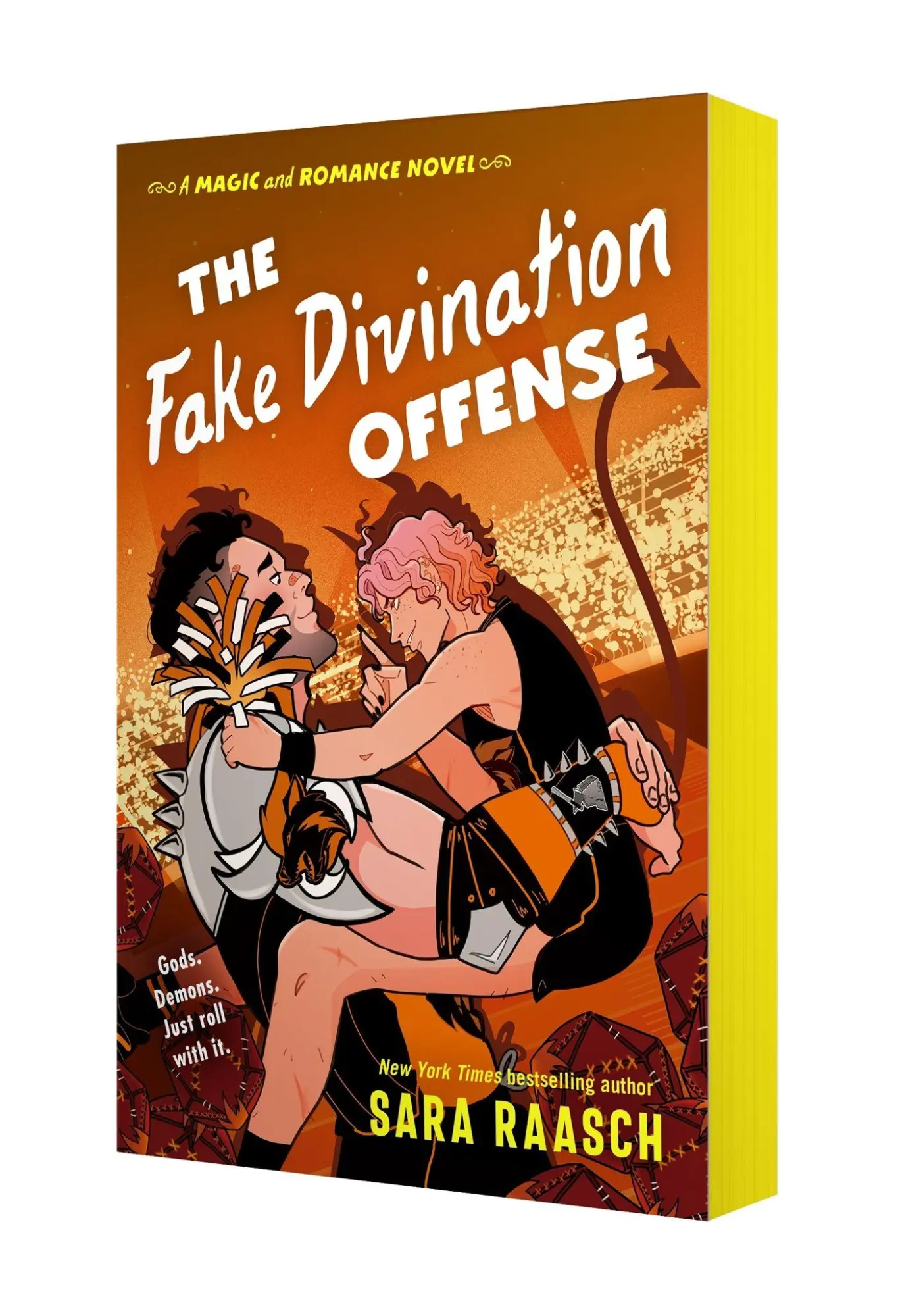 Cover: 9781250428790 | The Fake Divination Offense | A Magic &amp; Romance Novel | Sara Raasch