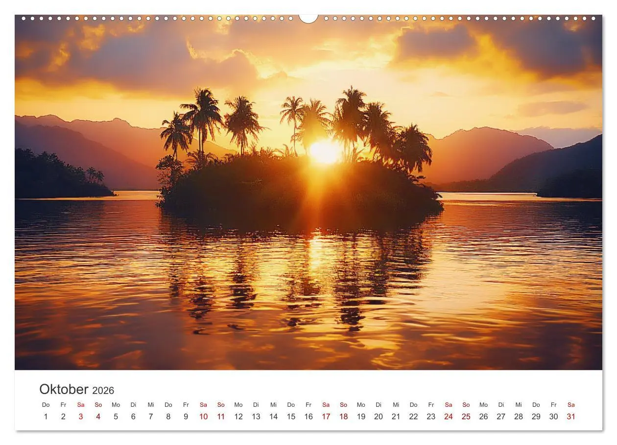 Bild: 9783457308790 | Sehnsucht nach dem Paradies - Tropische Inselträume (Wandkalender...