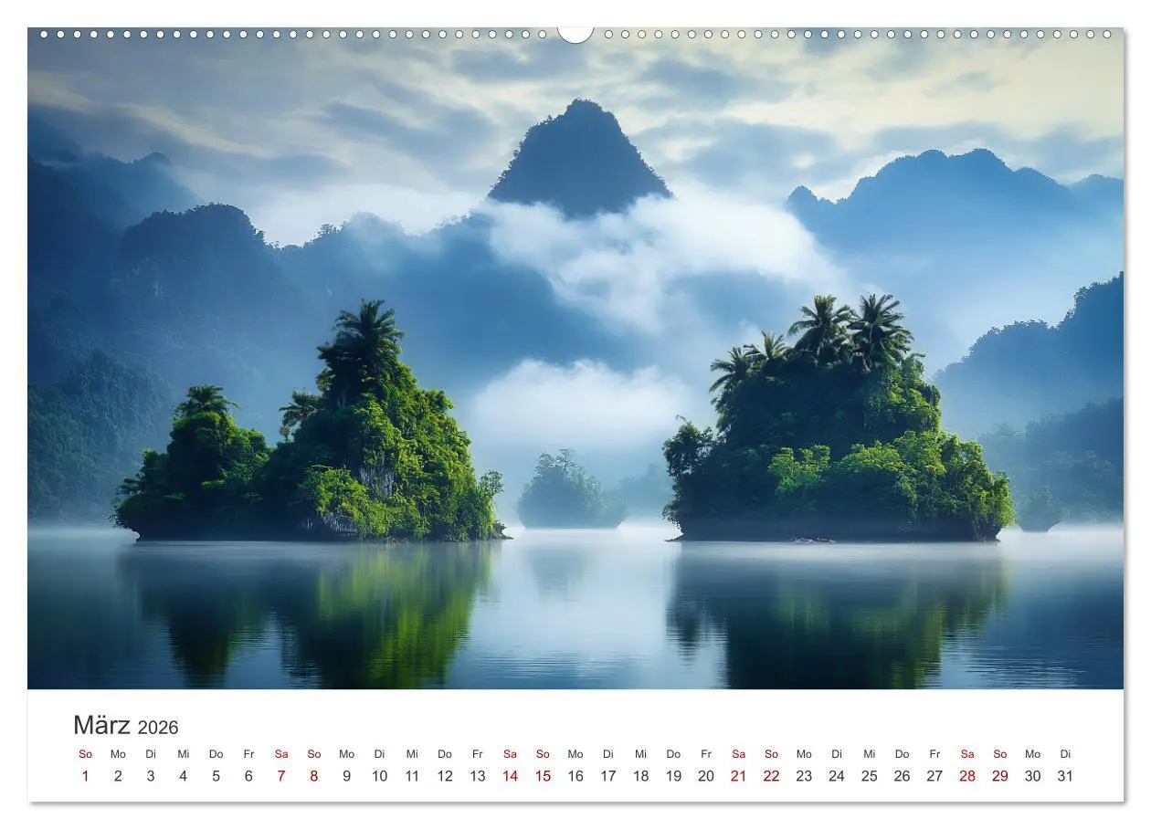 Bild: 9783457308790 | Sehnsucht nach dem Paradies - Tropische Inselträume (Wandkalender...