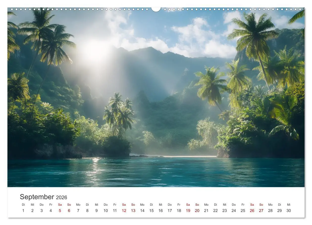 Bild: 9783457308790 | Sehnsucht nach dem Paradies - Tropische Inselträume (Wandkalender...