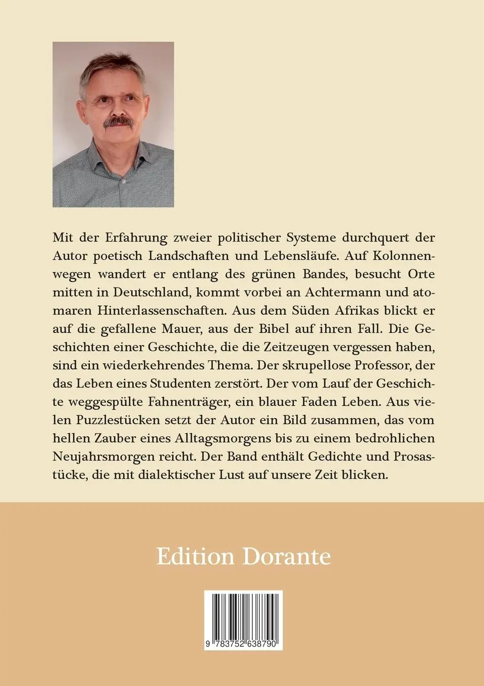 Rückseite: 9783752638790 | Zwischen Zaun und Birke | Gedichte und Prosa | Rainer G. Gellermann