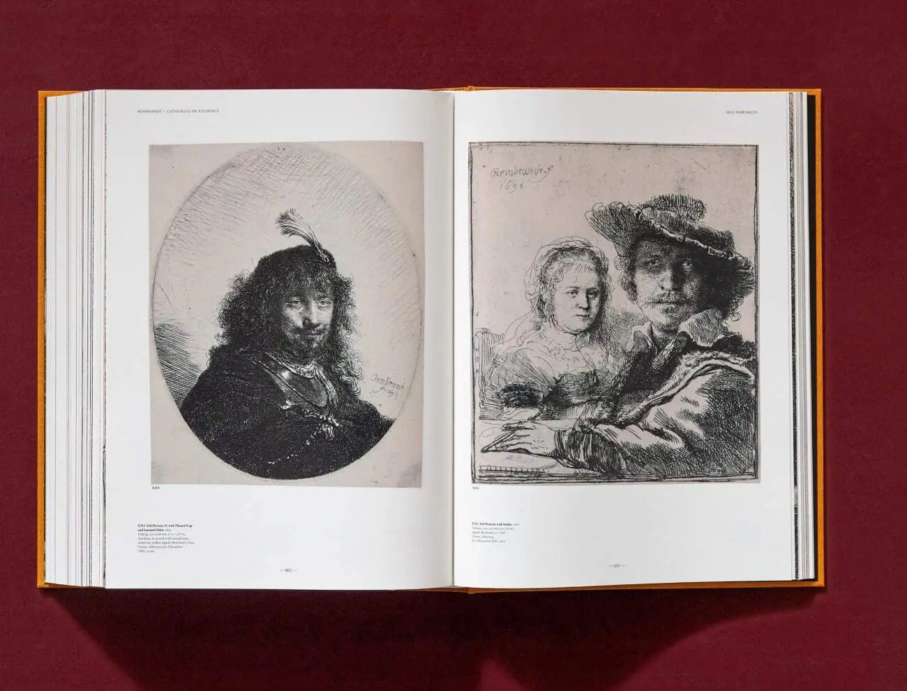 Bild: 9783836578790 | Rembrandt. Todos los dibujos y grabados | Erik Hinterding (u. a.)