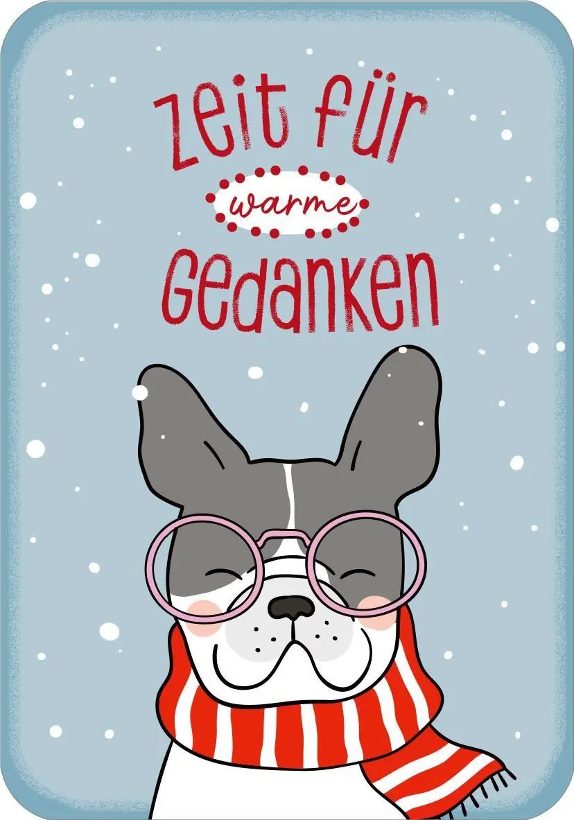 Bild: 9783845868790 | Fröhliche Waunachten | 24 Gute-Laune-Kärtchen für die Adventszeit