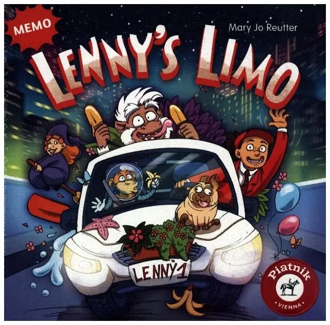 Cover: 9001890668890 | Lenny`s Limo | Das total verrückte Memory ! | Spiel | In Schachtel