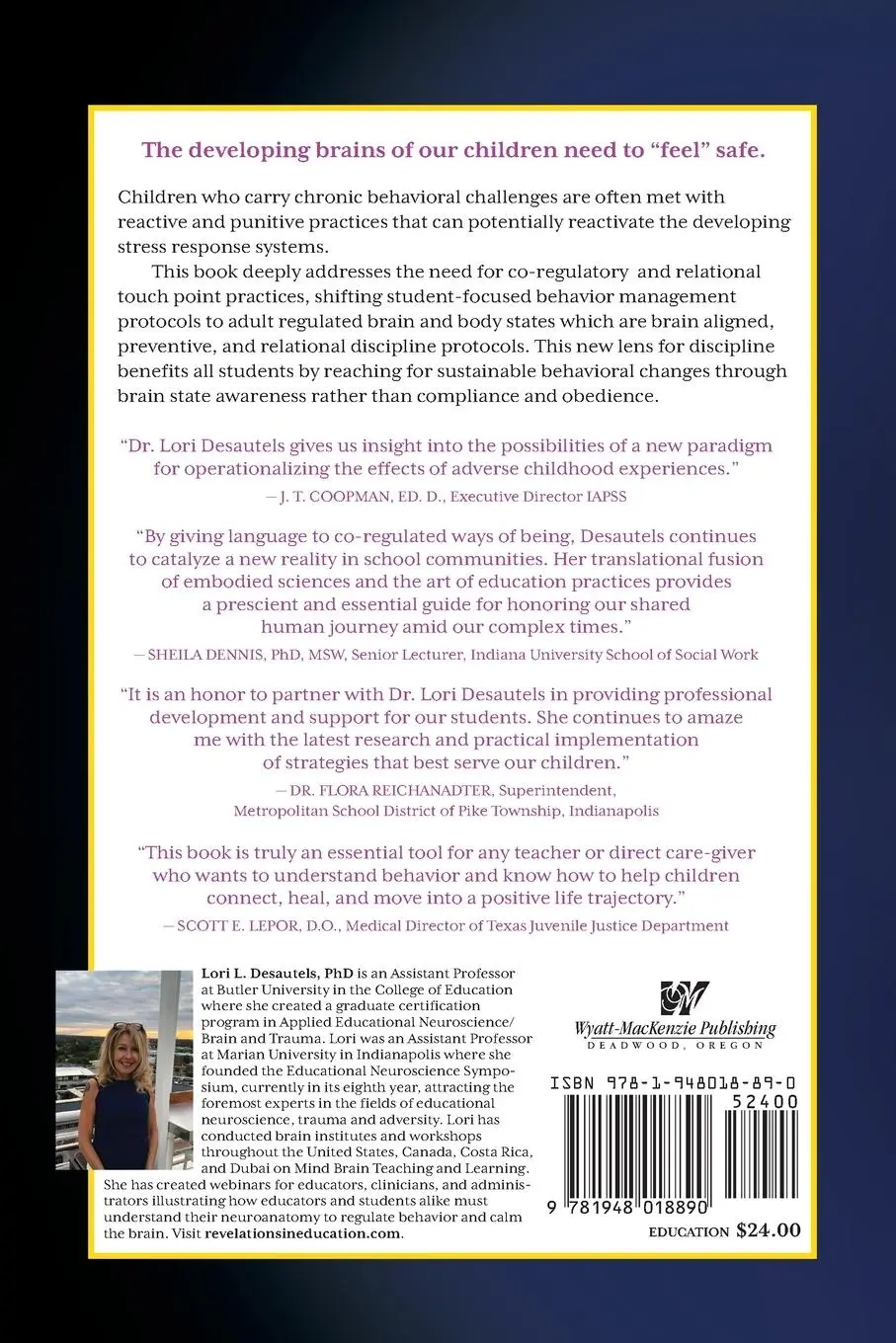 Rückseite: 9781948018890 | Connections Over Compliance | Rewiring Our Perceptions of Discipline