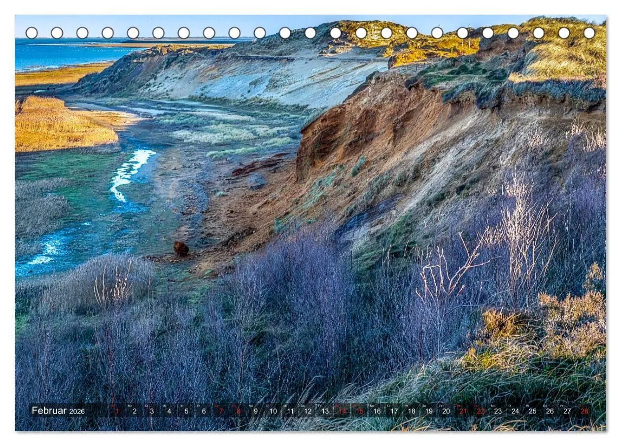 Bild: 9783457918890 | Sylt - Farbige Momente (Tischkalender 2026 DIN A5 quer), CALVENDO...
