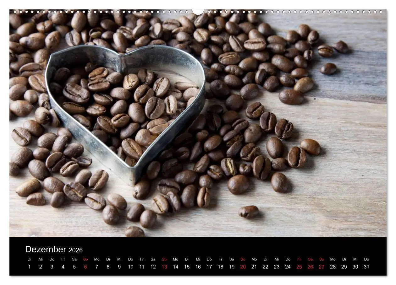 Bild: 9783516178890 | Kaffee &amp; Schokolade (hochwertiger Premium Wandkalender 2026 DIN A2...