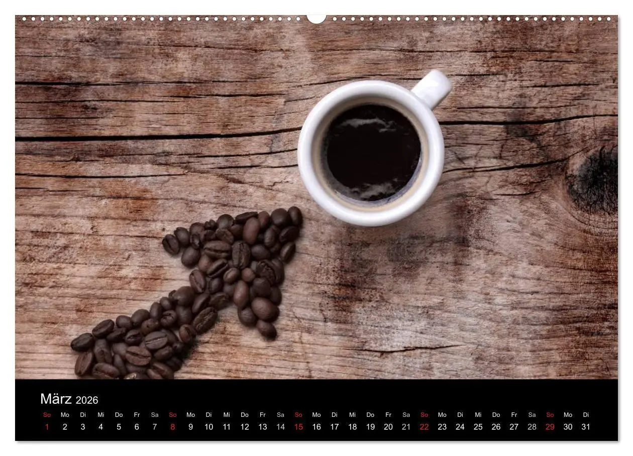 Bild: 9783516178890 | Kaffee &amp; Schokolade (hochwertiger Premium Wandkalender 2026 DIN A2...