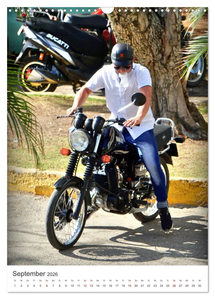 Bild: 9783516248890 | MZ Motorräder - Ein Stück DDR in Kuba (Wandkalender 2026 DIN A3...