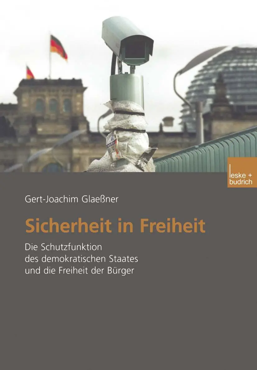 Cover: 9783810038890 | Sicherheit in Freiheit | Gert-Joachim Glaeßner | Taschenbuch | 293 S.