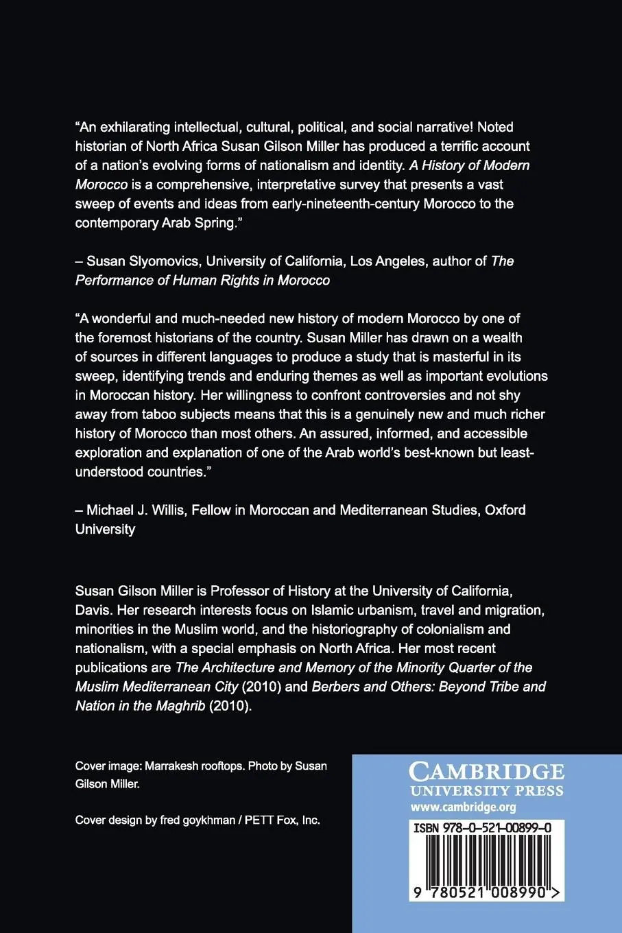 Rückseite: 9780521008990 | A History of Modern Morocco | Susan Gilson Miller | Taschenbuch | 2015