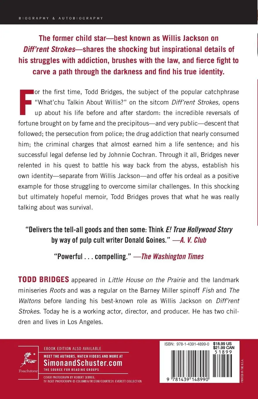 Rückseite: 9781439148990 | Killing Willis | Todd Bridges | Taschenbuch | No Series | Englisch