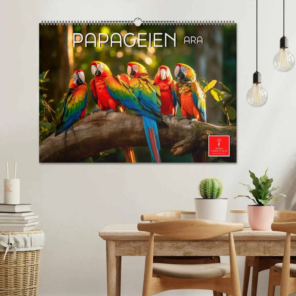 Bild: 9783457528990 | Papageien - Ara (Wandkalender 2026 DIN A2 quer), CALVENDO...