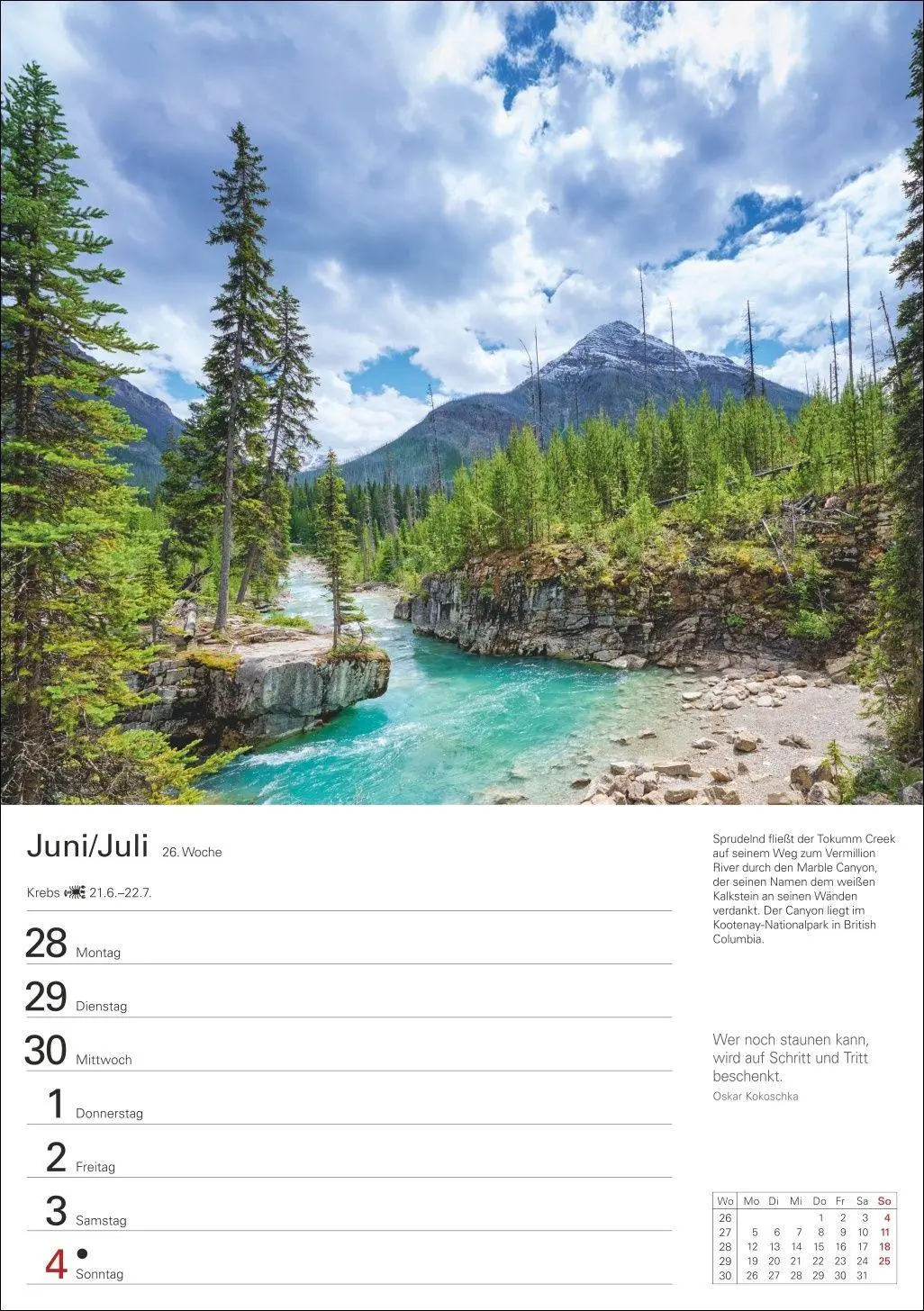 Bild: 9783840038990 | Kanada Wochenplaner 2027 - Eine Reise in 53 Bildern | Ulrike Issel