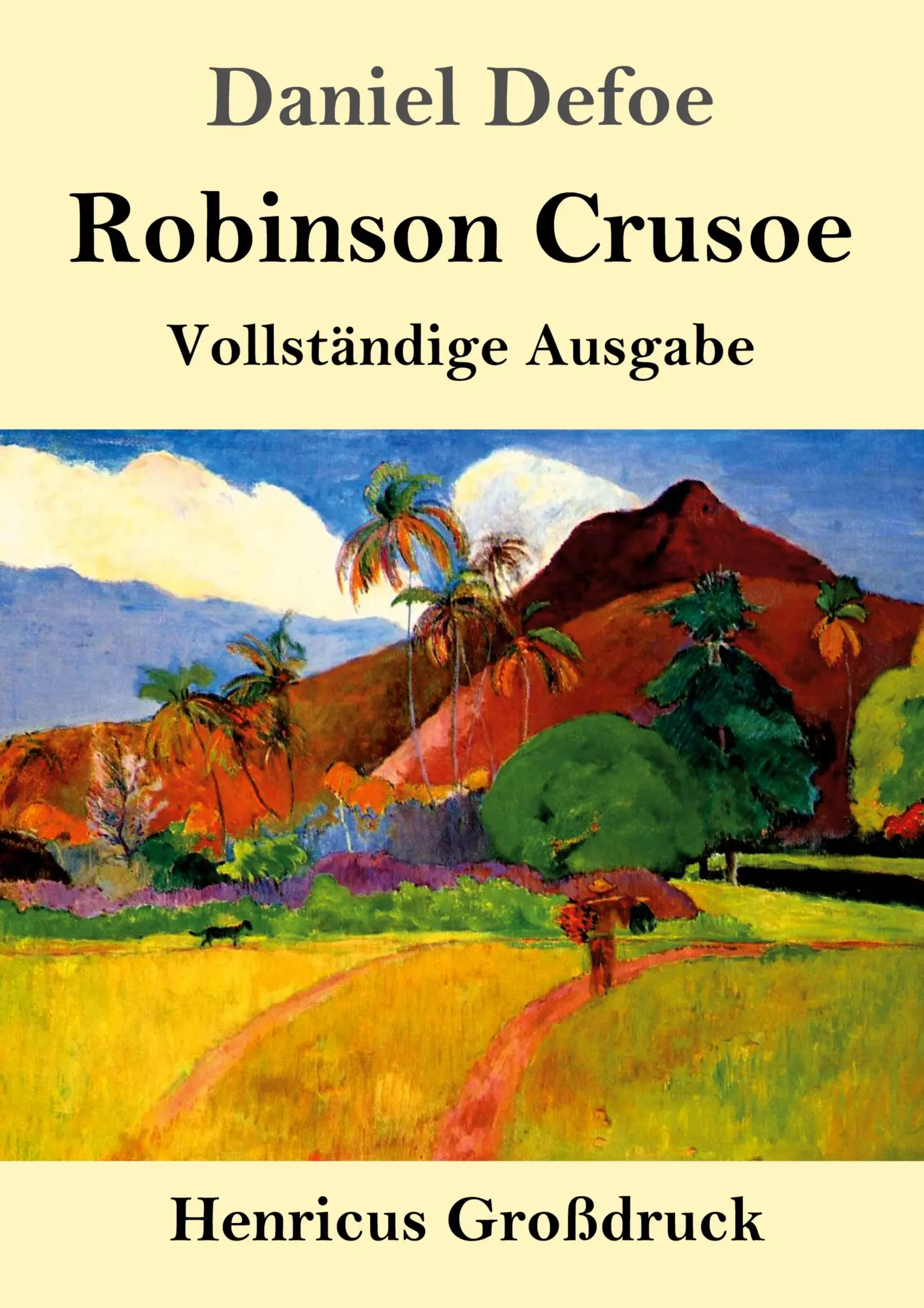 Cover: 9783847828990 | Robinson Crusoe (Großdruck) | Vollständige Ausgabe | Daniel Defoe