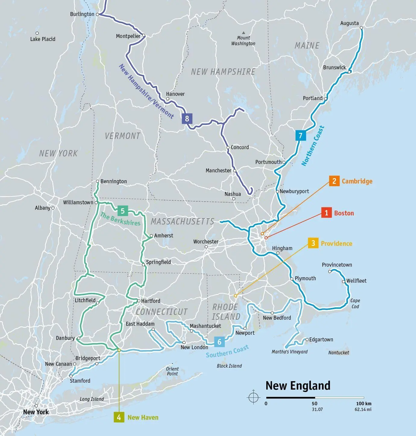 Bild: 9783869228990 | New England | Architectural Guide | Sam Gurwitt | Taschenbuch | 656 S.