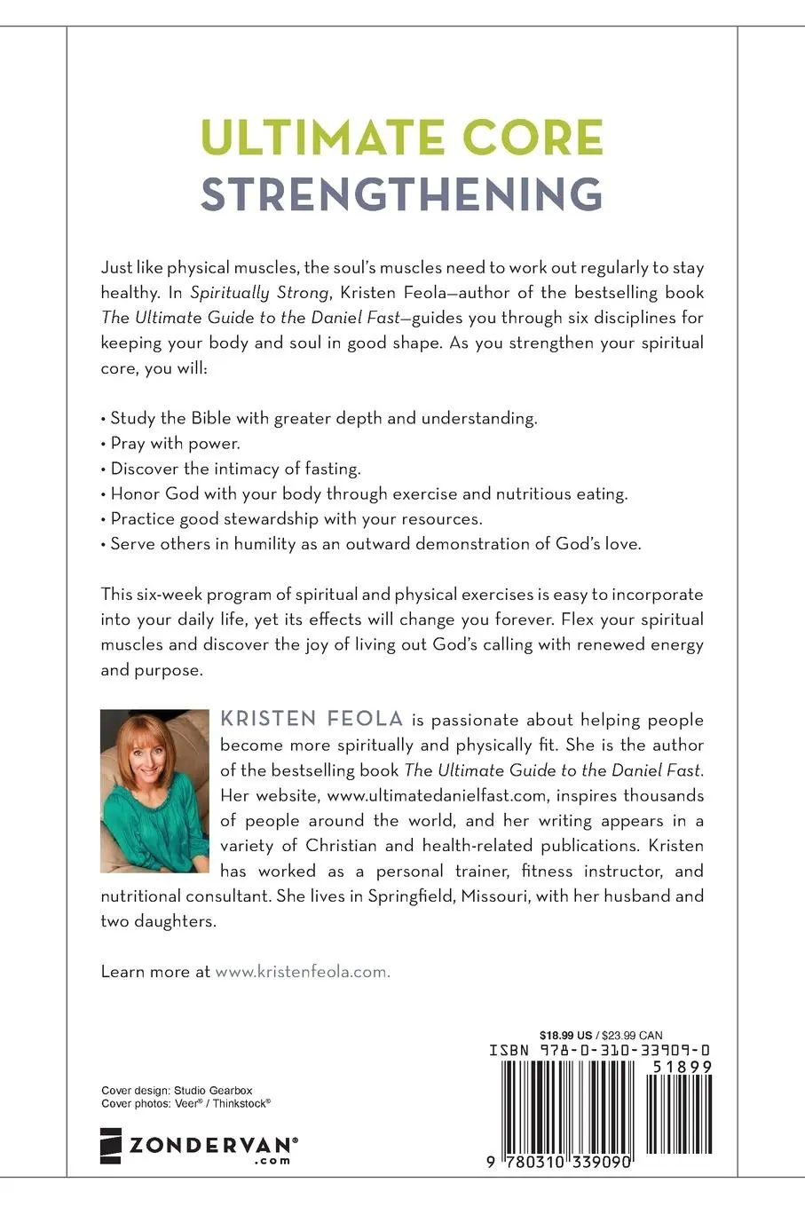 Rückseite: 9780310339090 | Spiritually Strong | Kristen Feola | Taschenbuch | Englisch | 2015
