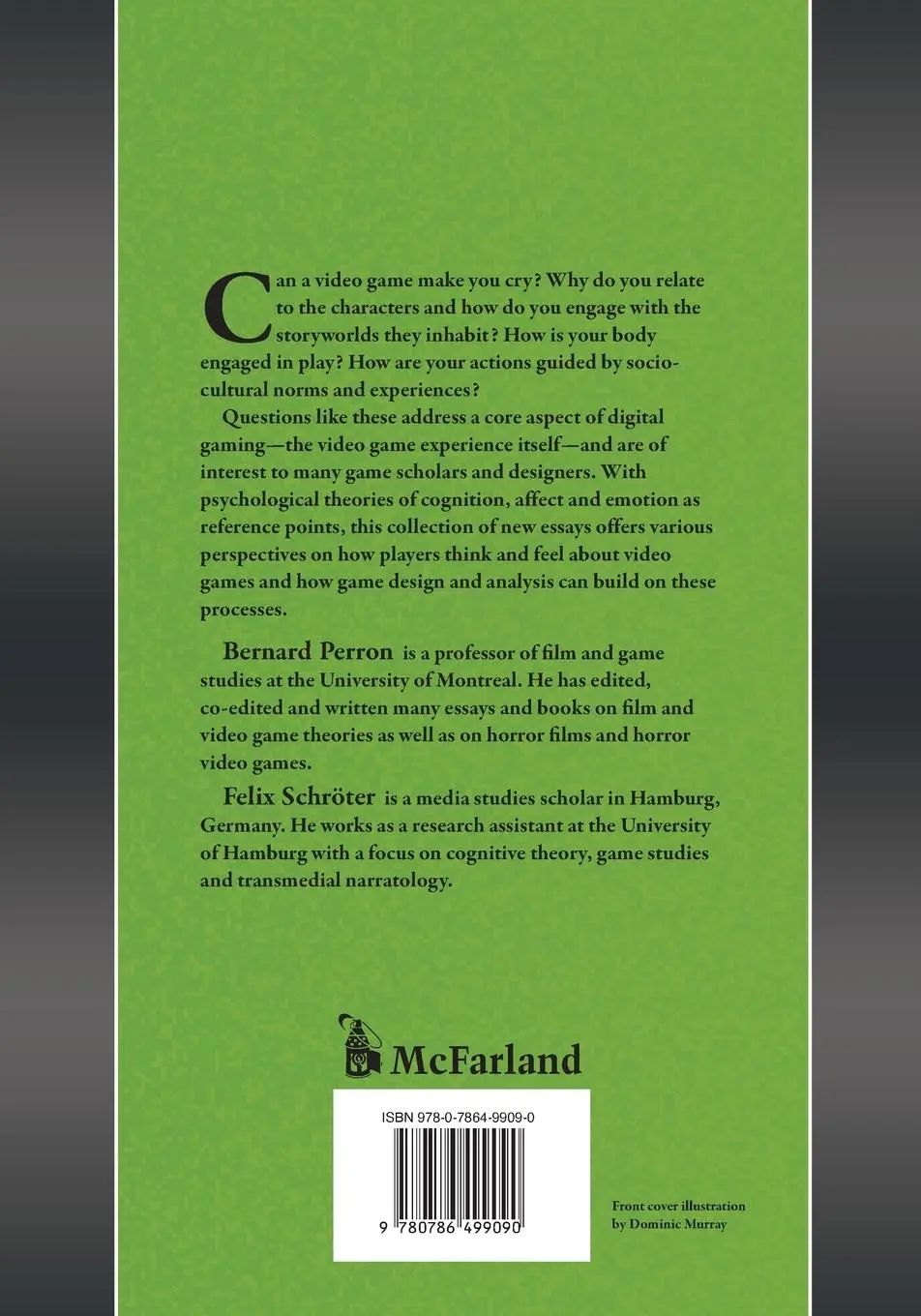 Rückseite: 9780786499090 | Video Games and the Mind | Essays on Cognition, Affect and Emotion