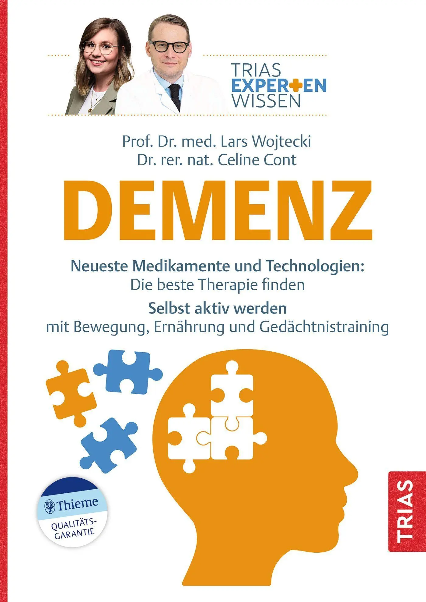 Cover: 9783432119090 | Expertenwissen: Demenz | Lars Wojtecki (u. a.) | Taschenbuch | 160 S.