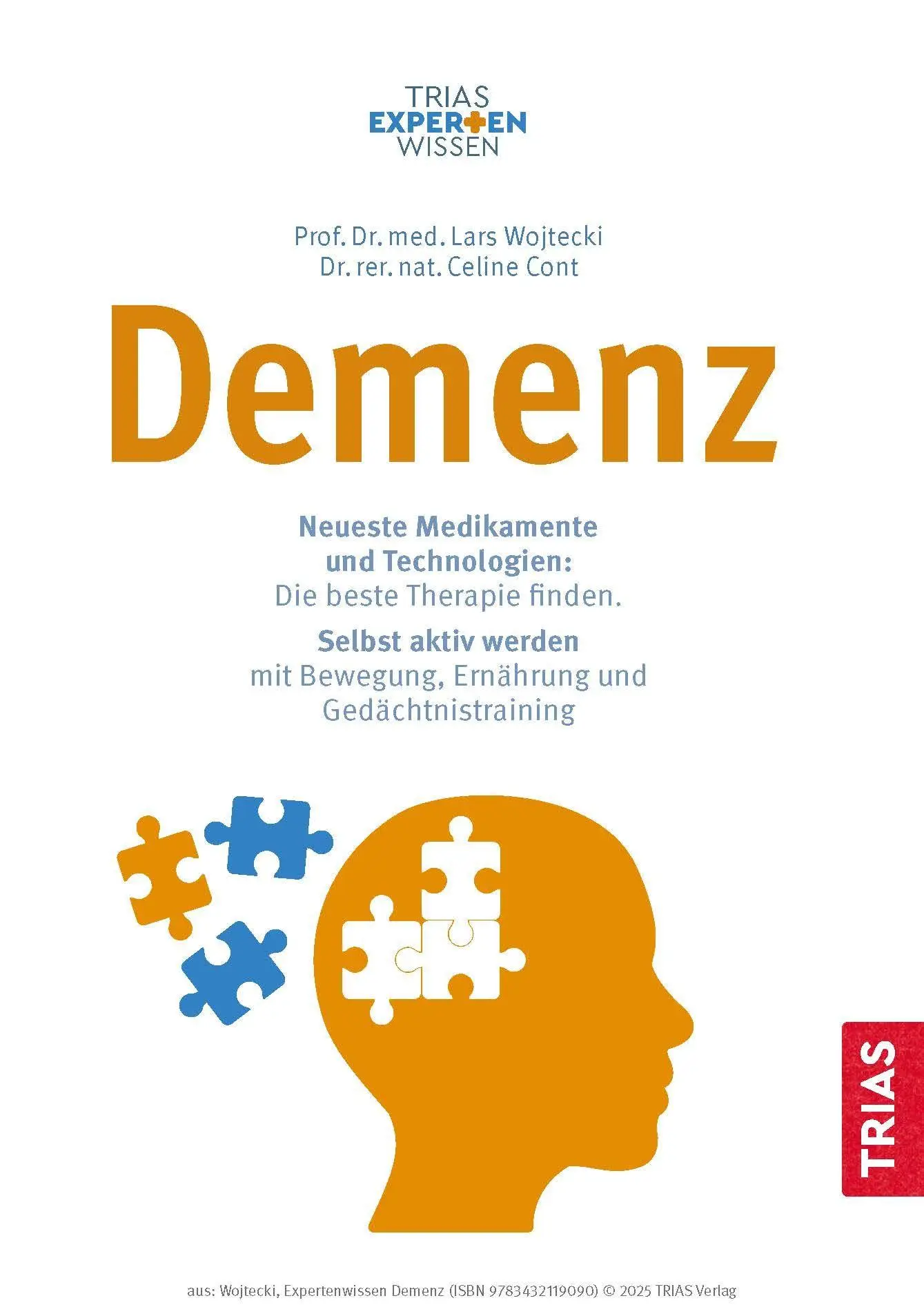 Bild: 9783432119090 | Expertenwissen: Demenz | Lars Wojtecki (u. a.) | Taschenbuch | 160 S.