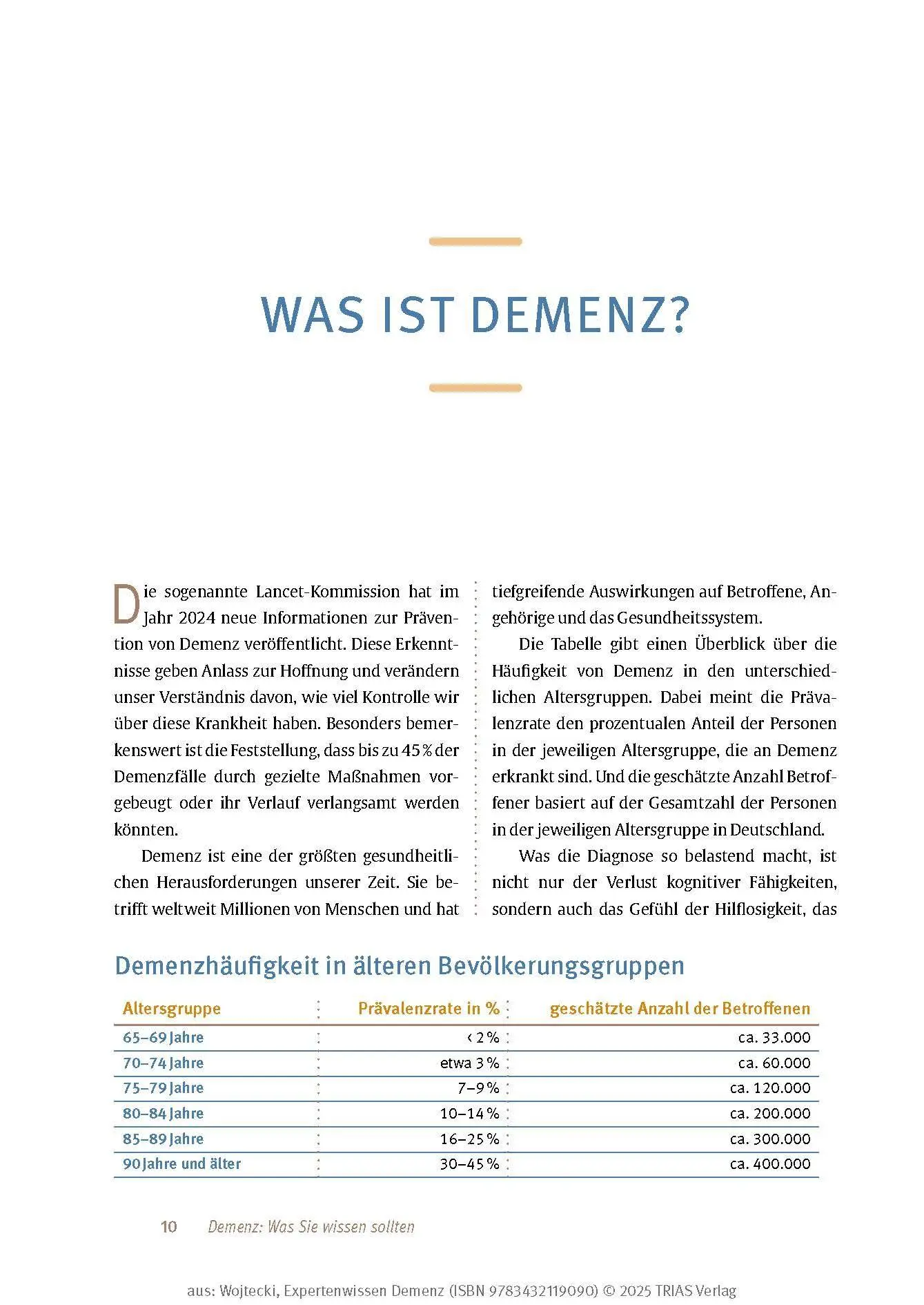 Bild: 9783432119090 | Expertenwissen: Demenz | Lars Wojtecki (u. a.) | Taschenbuch | 160 S.