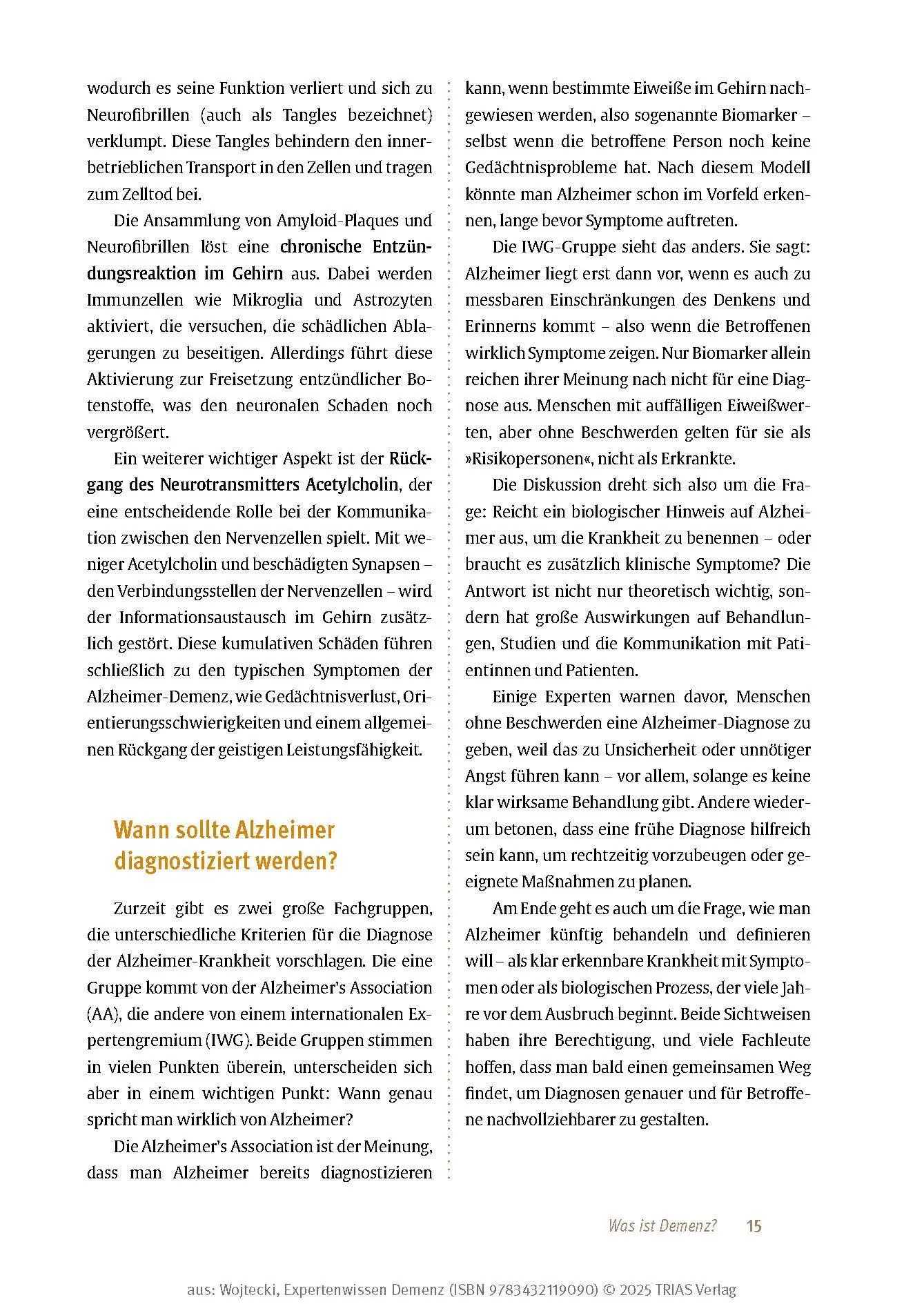 Bild: 9783432119090 | Expertenwissen: Demenz | Lars Wojtecki (u. a.) | Taschenbuch | 160 S.