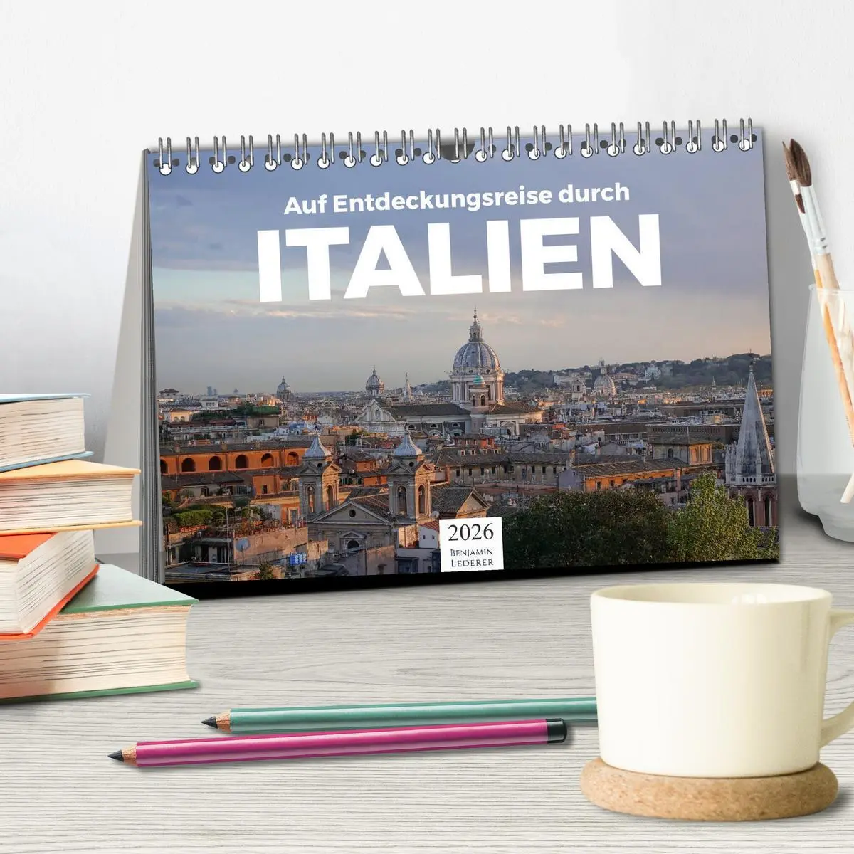 Bild: 9783457729090 | Auf Entdeckungsreise durch Italien (Tischkalender 2026 DIN A5...