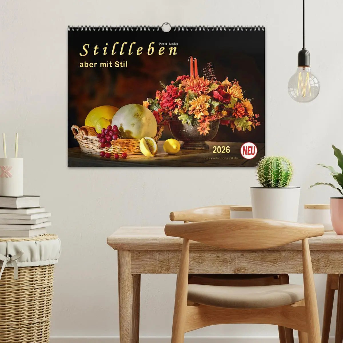 Bild: 9783457969090 | Stillleben - aber mit Stil (Wandkalender 2026 DIN A3 quer),...