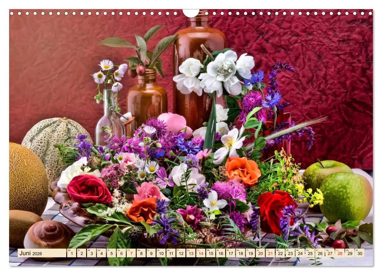 Bild: 9783457969090 | Stillleben - aber mit Stil (Wandkalender 2026 DIN A3 quer),...