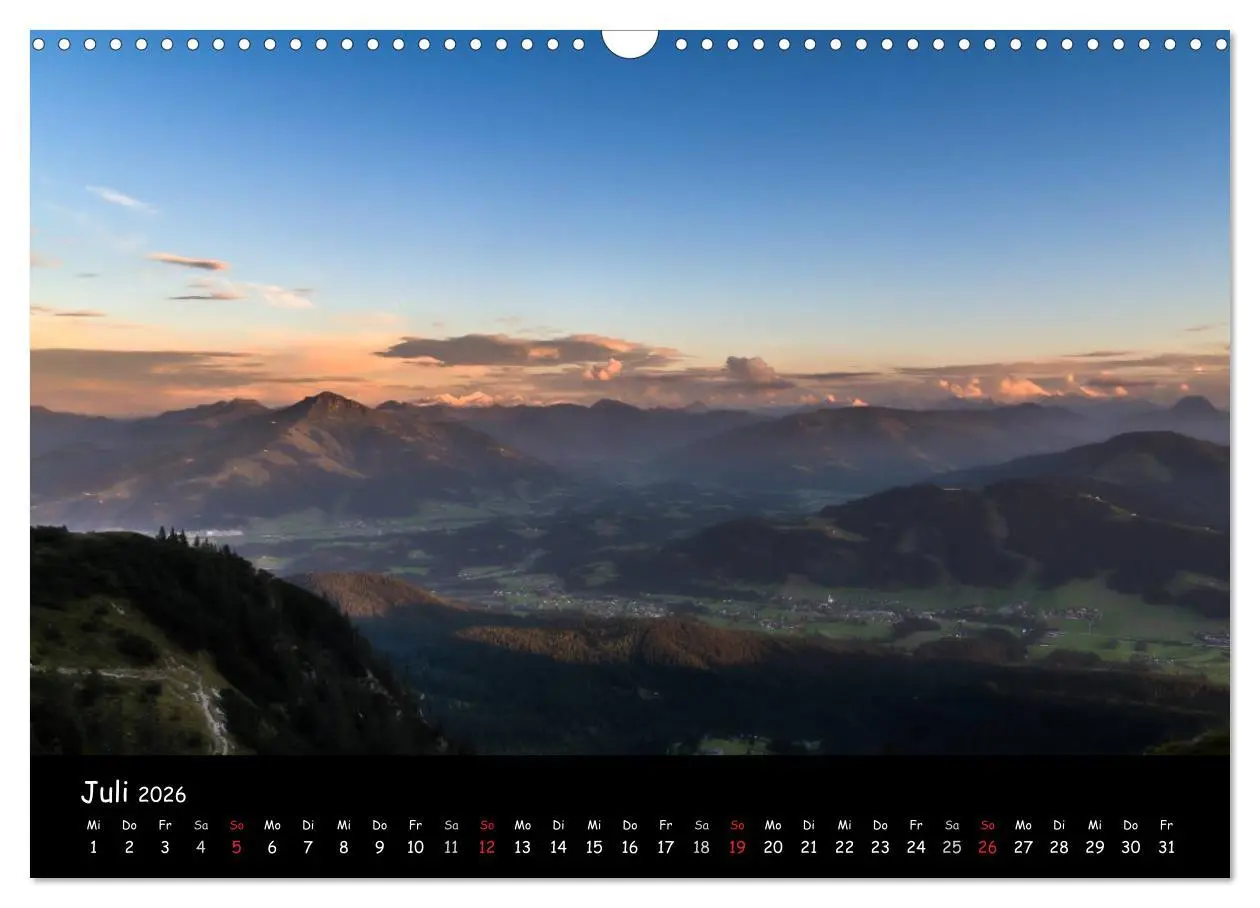 Bild: 9783516059090 | Wandern in Europa (Wandkalender 2026 DIN A3 quer), CALVENDO...